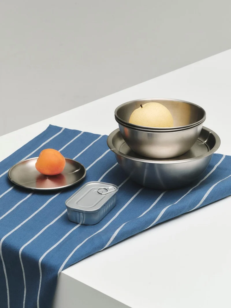 HAY Outdoor Market Steel Bowl Set