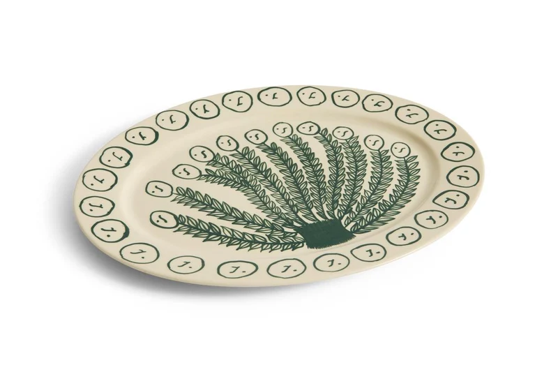 Hay La Pittura Oval Serving Platter