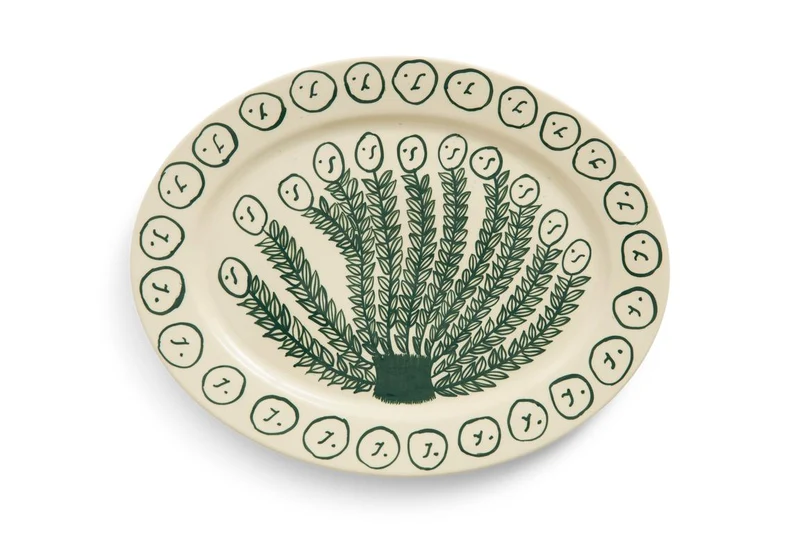 Hay La Pittura Oval Serving Platter