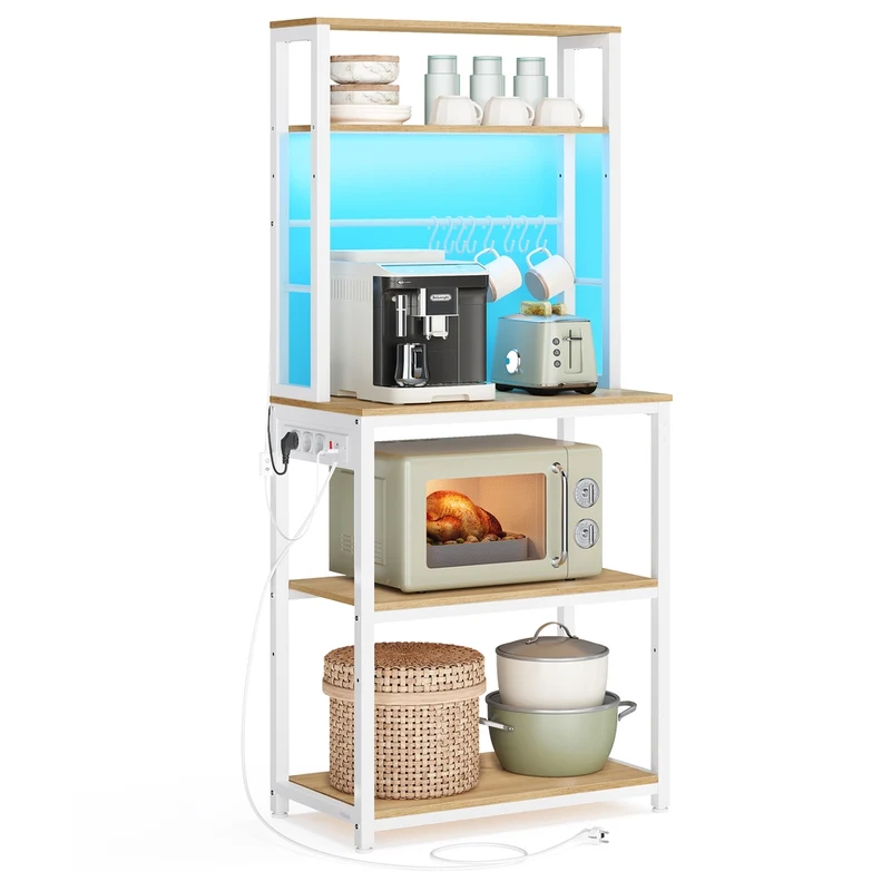 Estantería de Cocina con LED