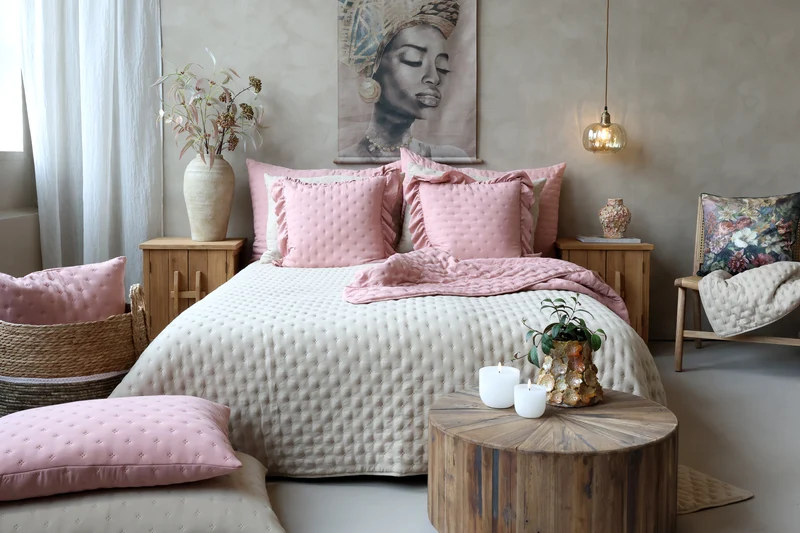 Chic Antique Aix Soft Kissebezug Old Rose