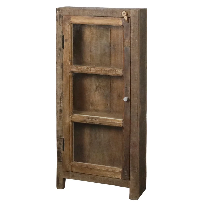 Chic Antique Grimaud Vitrinenschrank Natur