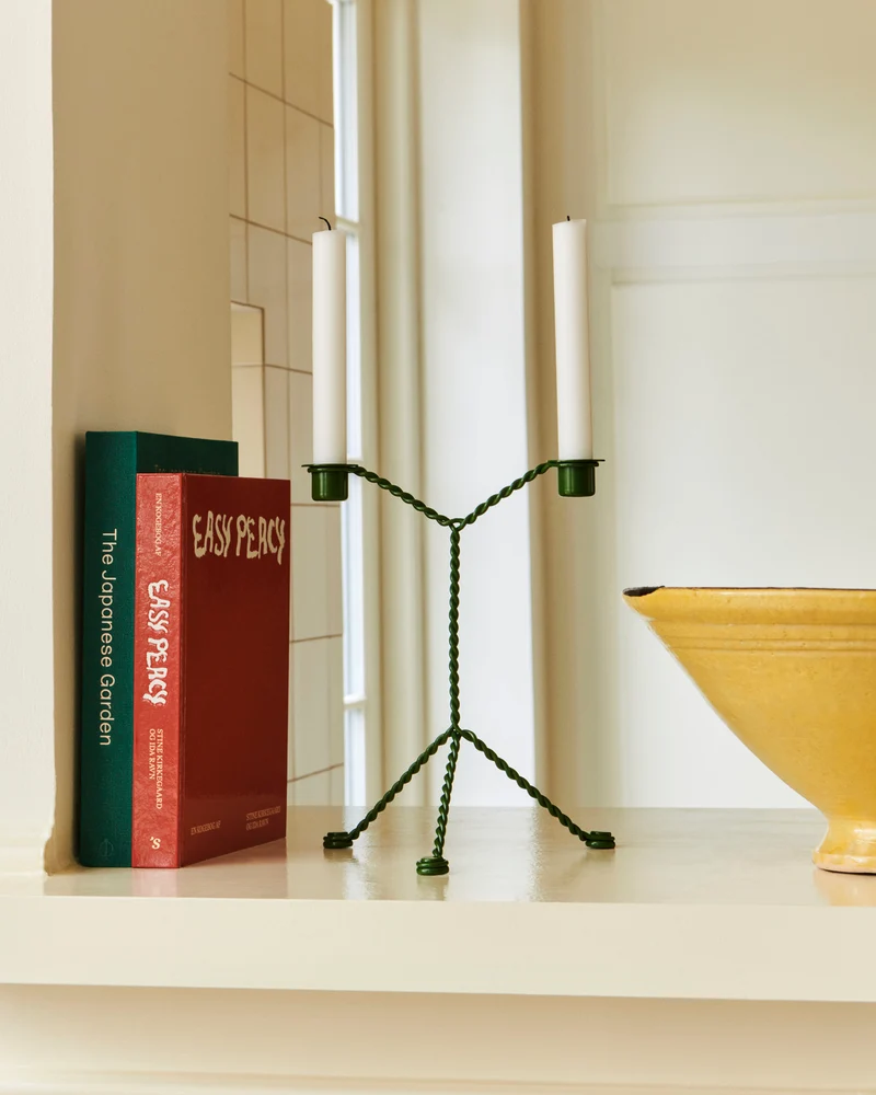 Hay Wire Candleholder