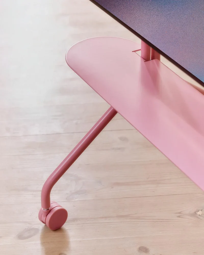 Pedestal Pipe Shelf
