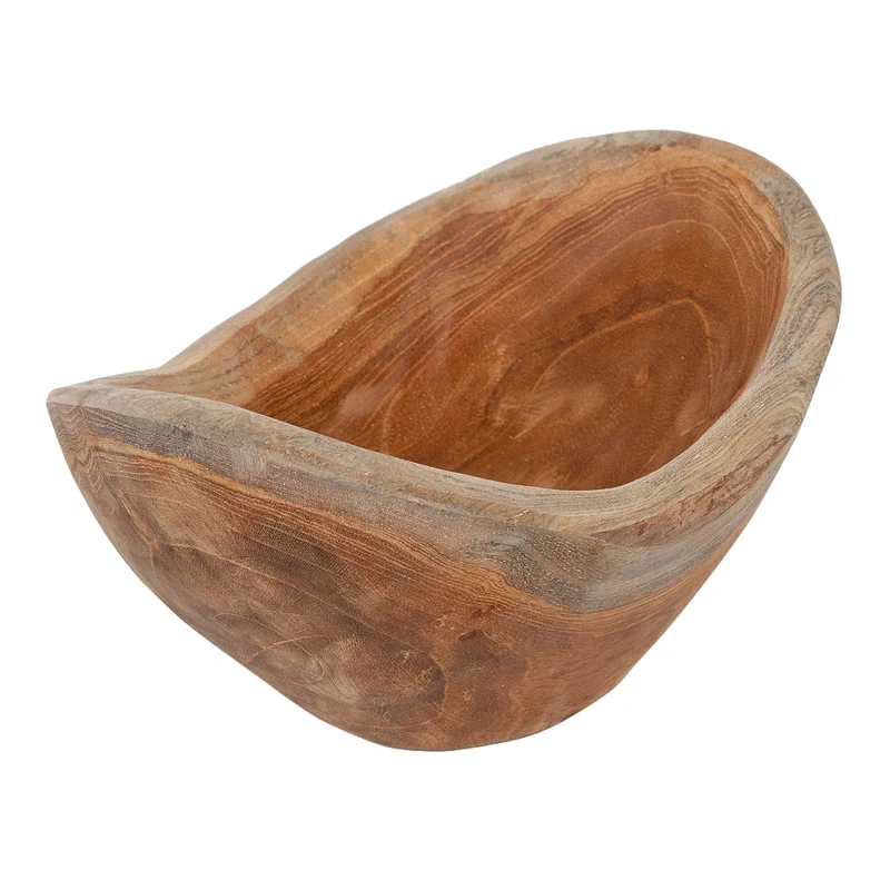 Teak Schale SHELL ca. L20cm Natural