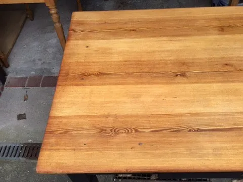 Antiker Küchentisch mit Schublade Gründerzeit Shabby Chic