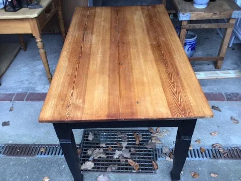 Antiker Küchentisch mit Schublade Gründerzeit Shabby Chic