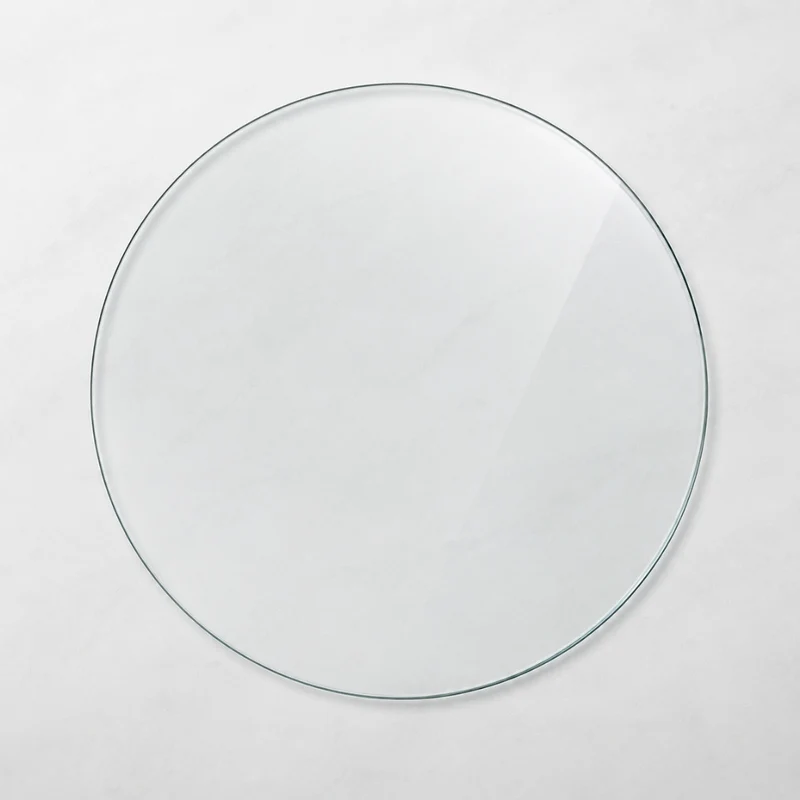 Glasplatte TERRY 60cm Rund 6mm Gehärtetes Glas
