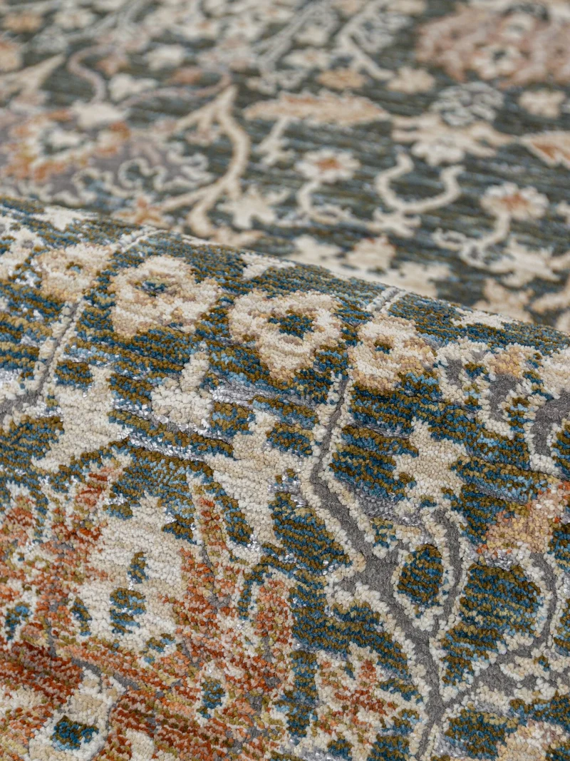 Vintage-Teppich mit Orientmuster · Flor 7 mm, gewebt · 2.090 g/m²