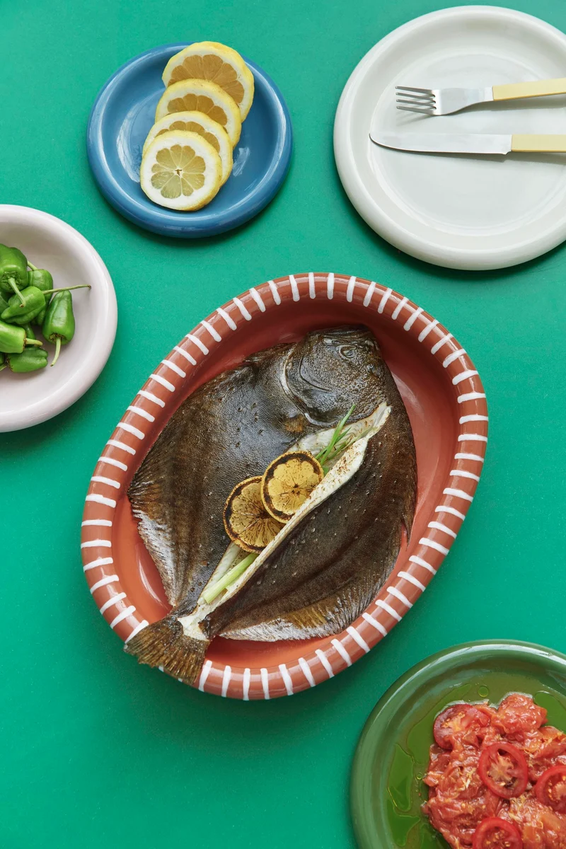 Hay Barro Oval Dish