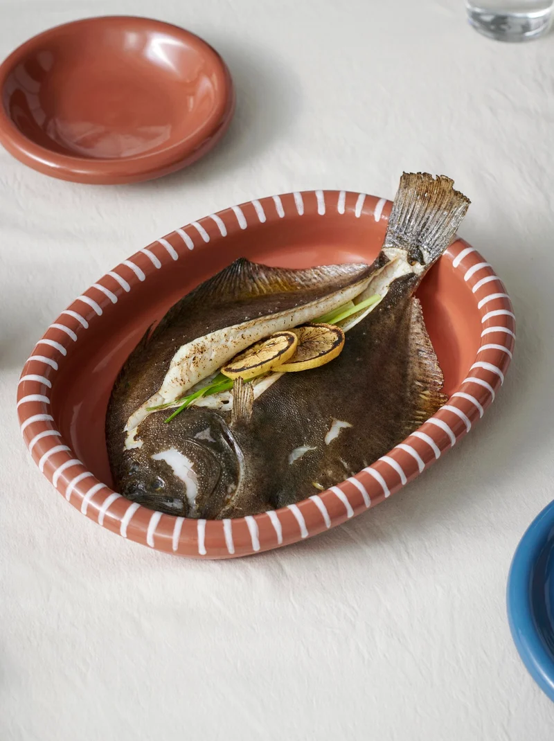 Hay Barro Oval Dish