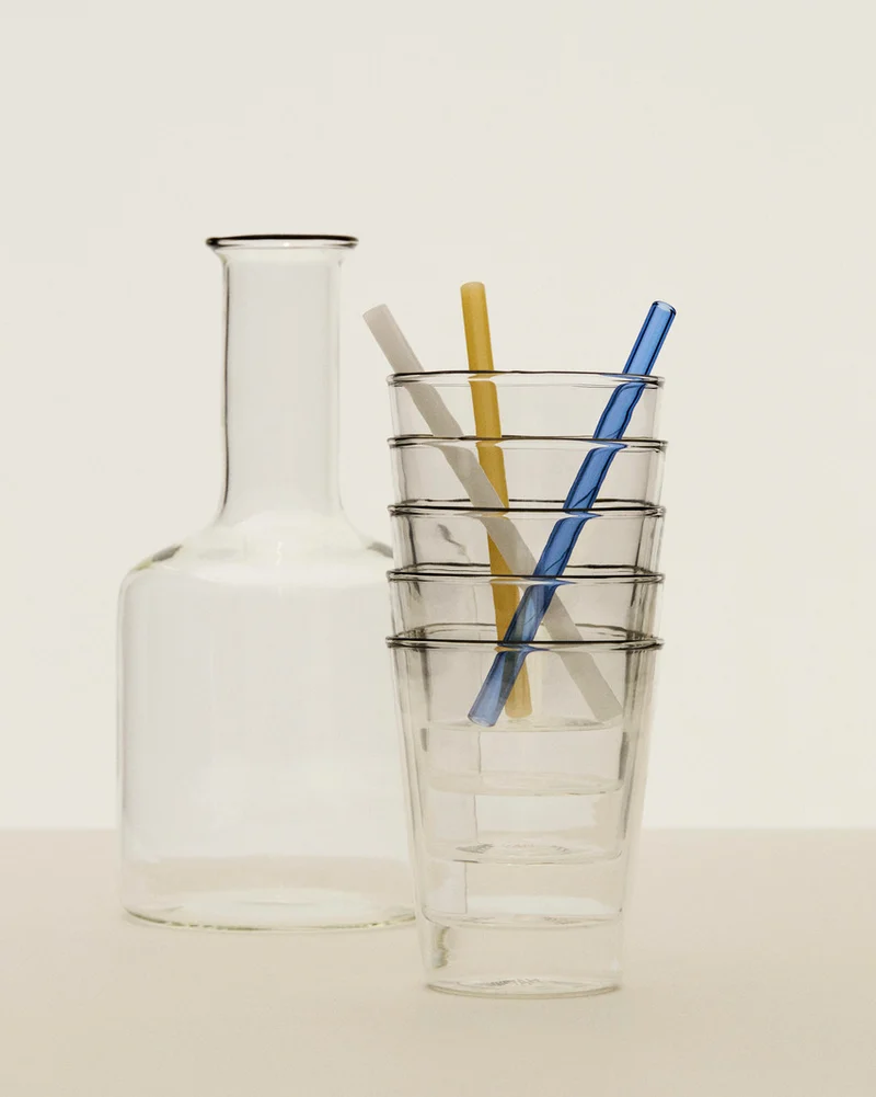 Hay Sip rietjes set van 4