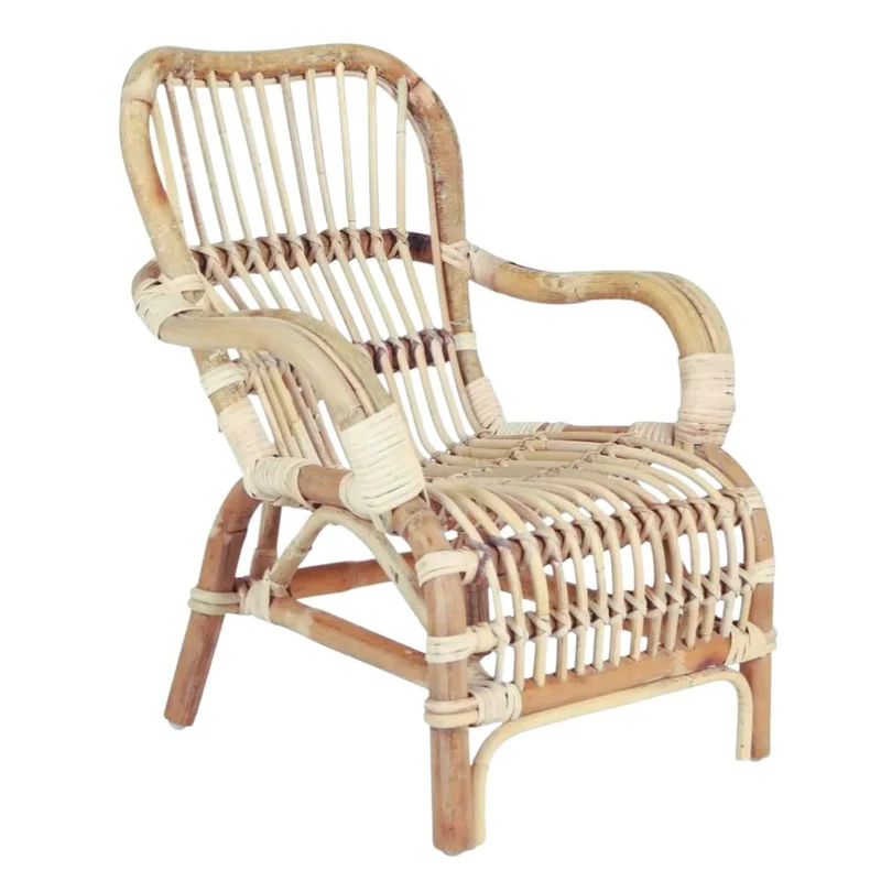 Kinder Rattan Sessel SUMATRA Natural Boho Kinderzimmer