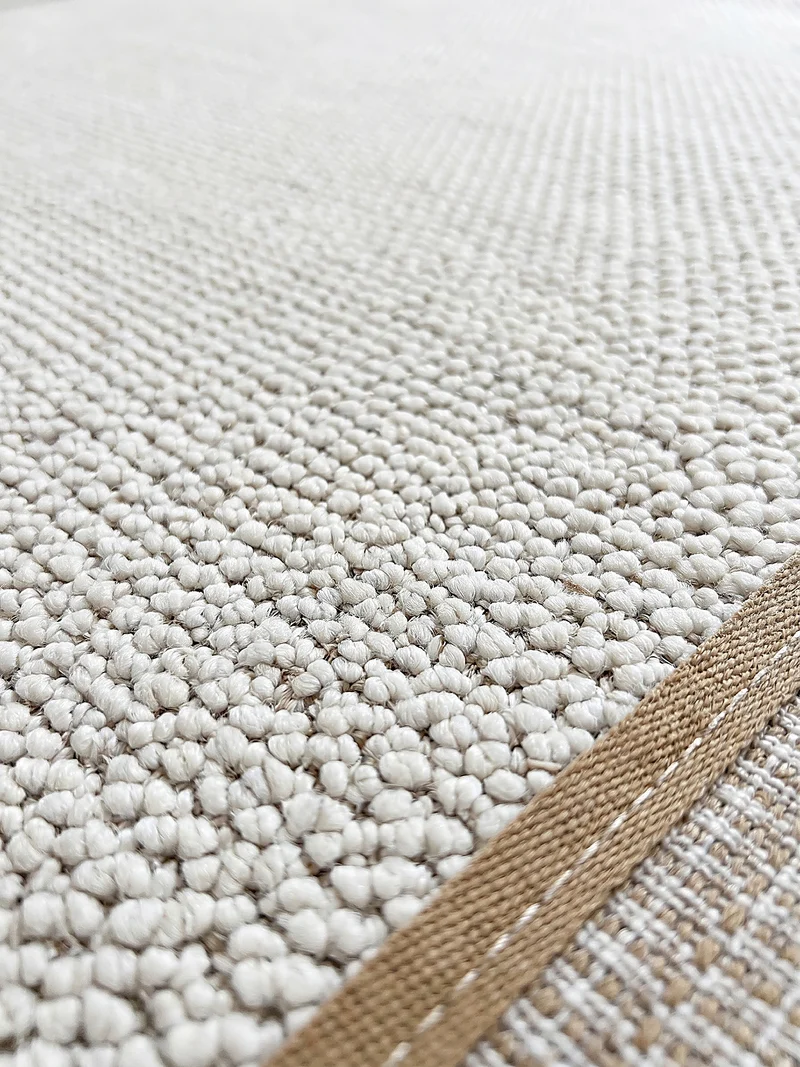 Kurzflor-Teppich feine Schlingenstruktur - Polypropylen, 7 mm Gesamthöhe