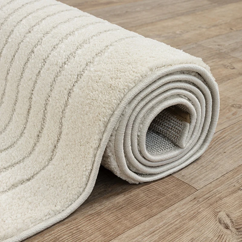 Kurzflor-Teppich 3D-Relief - Polypropylen-Polyester-Mix, 13 mm Gesamthöhe