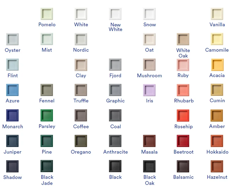 Montana Colour Frame Mirror SHELFIE