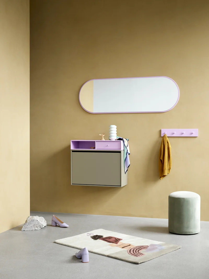 Montana Colour Frame Mirror FIGURE