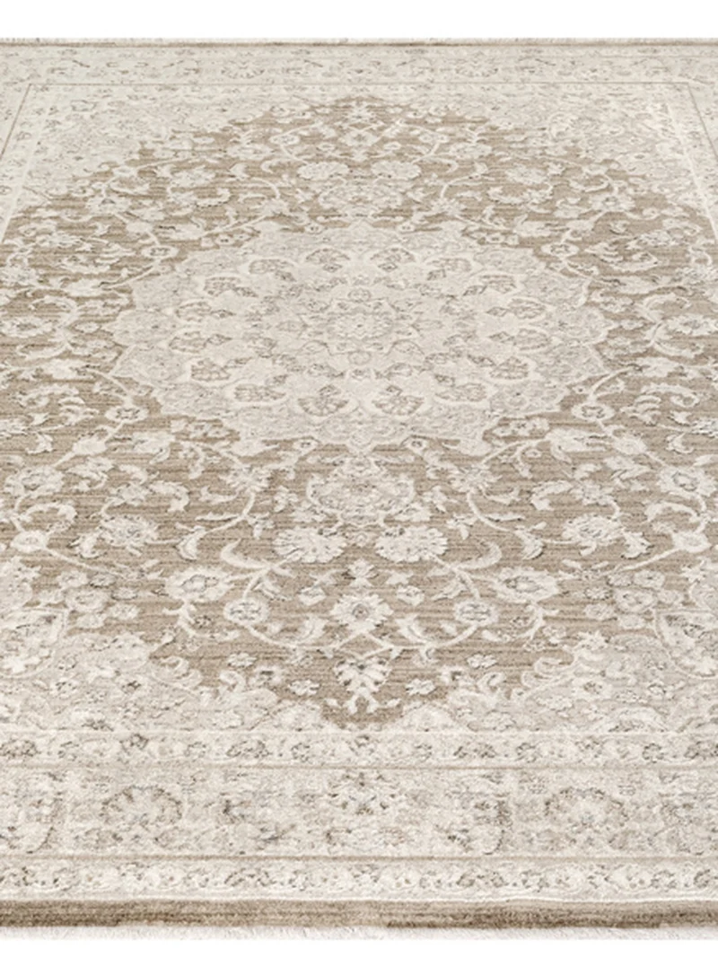 Kurzflor-Teppich Distressed Marmoroptik - Polypropylen-Polyester-Mix, 8 mm Gesamthöhe