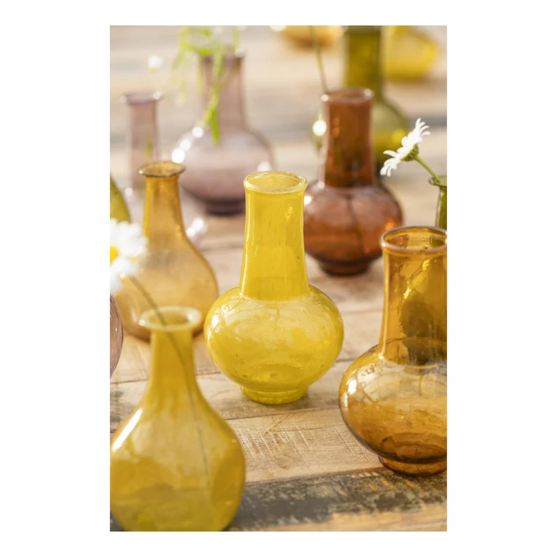 IB Laursen Vase Anemone mit breitem Hals UNIKA