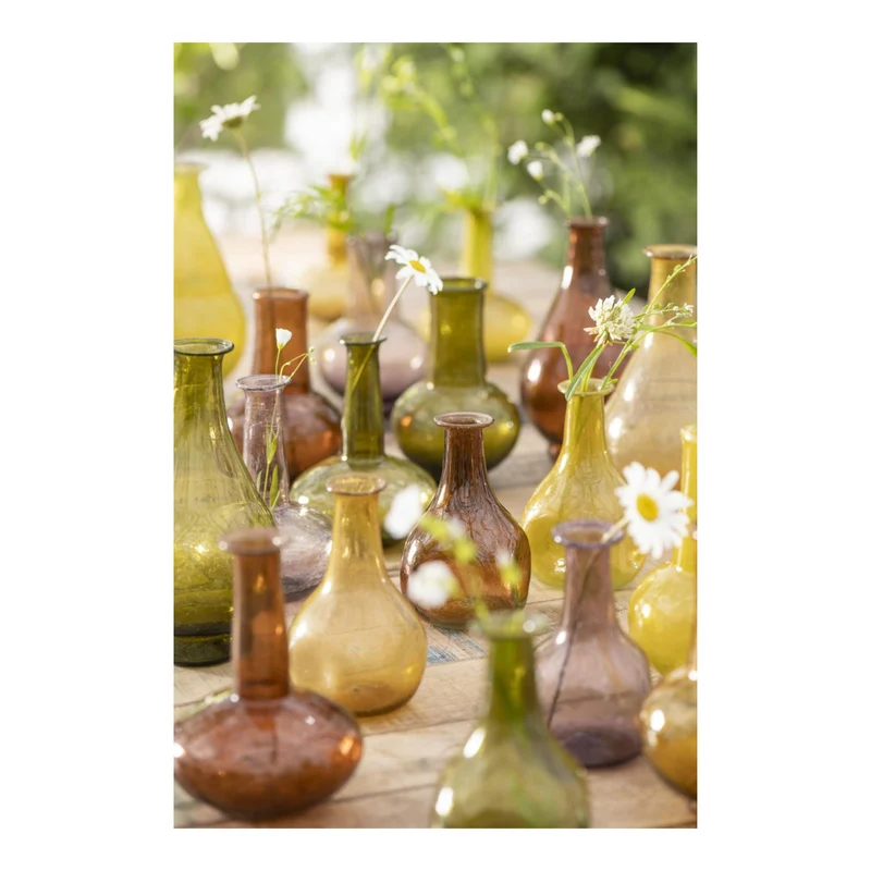 IB Laursen Vase Anemone mit breitem Hals UNIKA