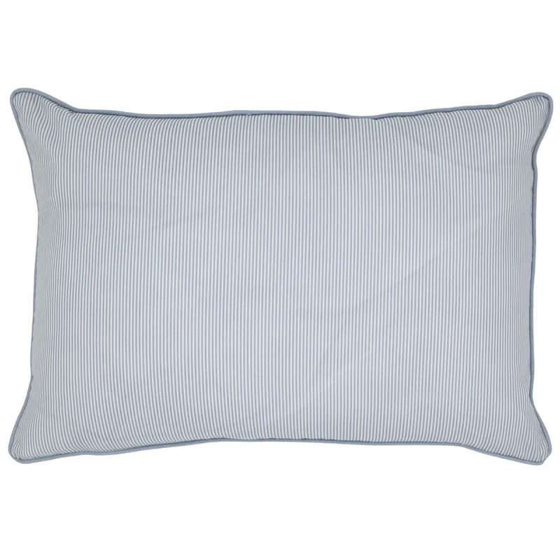 Chic Antique Aix Kissebezug mit Maritimen Streifenmuster sky blue