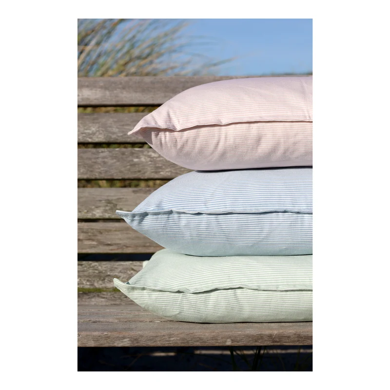 Chic Antique Aix Kissebezug mit Maritimen Streifenmuster rosa