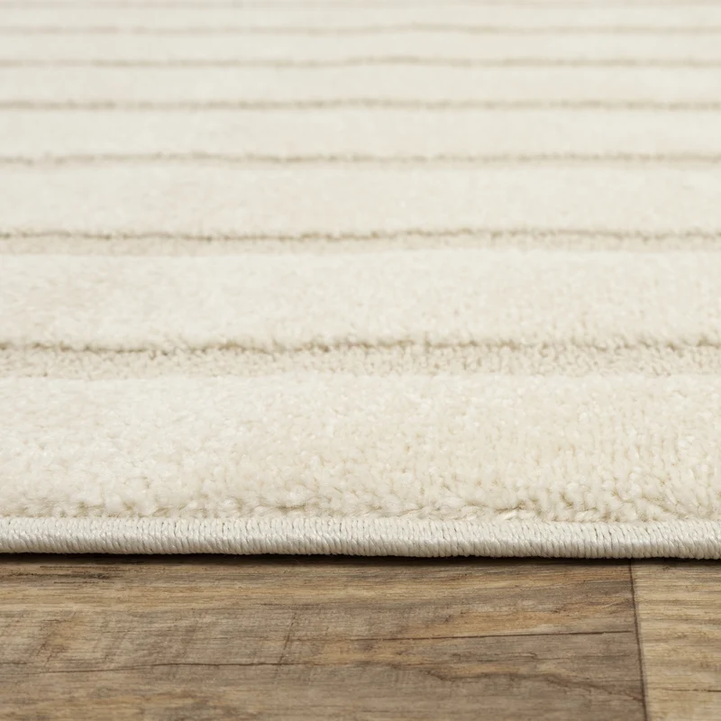 Kurzflor-Teppich Stadionbögen - Polypropylen-Polyester-Mix, 15 mm Gesamthöhe