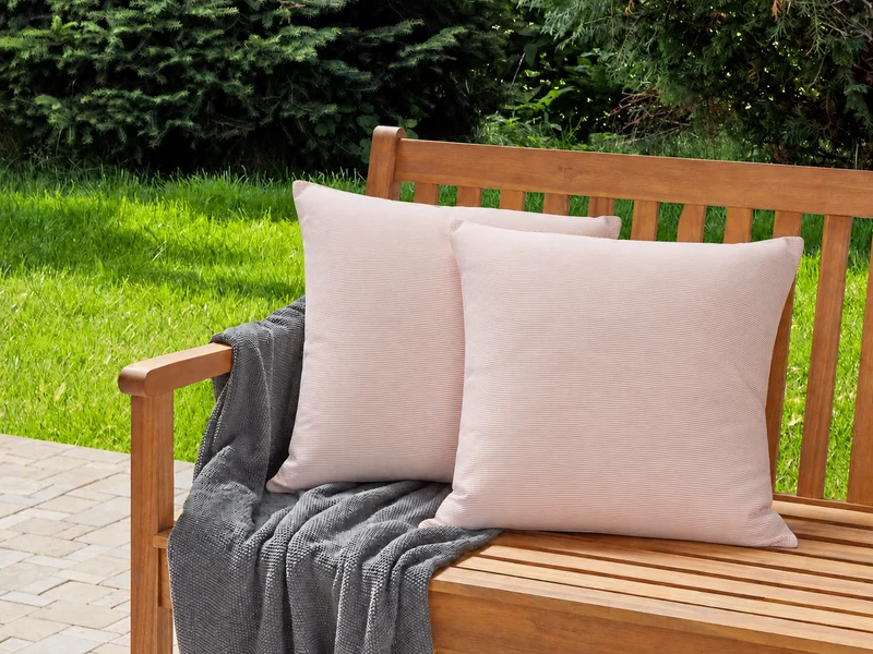 Chic Antique Aix Kissebezug mit Maritimen Streifenmuster rosa