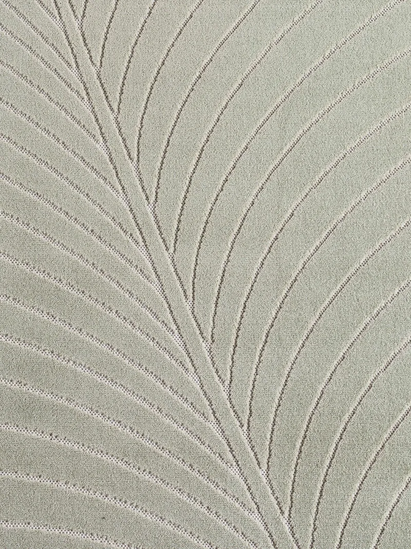 Kurzflor-Teppich mit Blattmuster – Schwer & Windstabil | 1.450 g/m² wetterfest