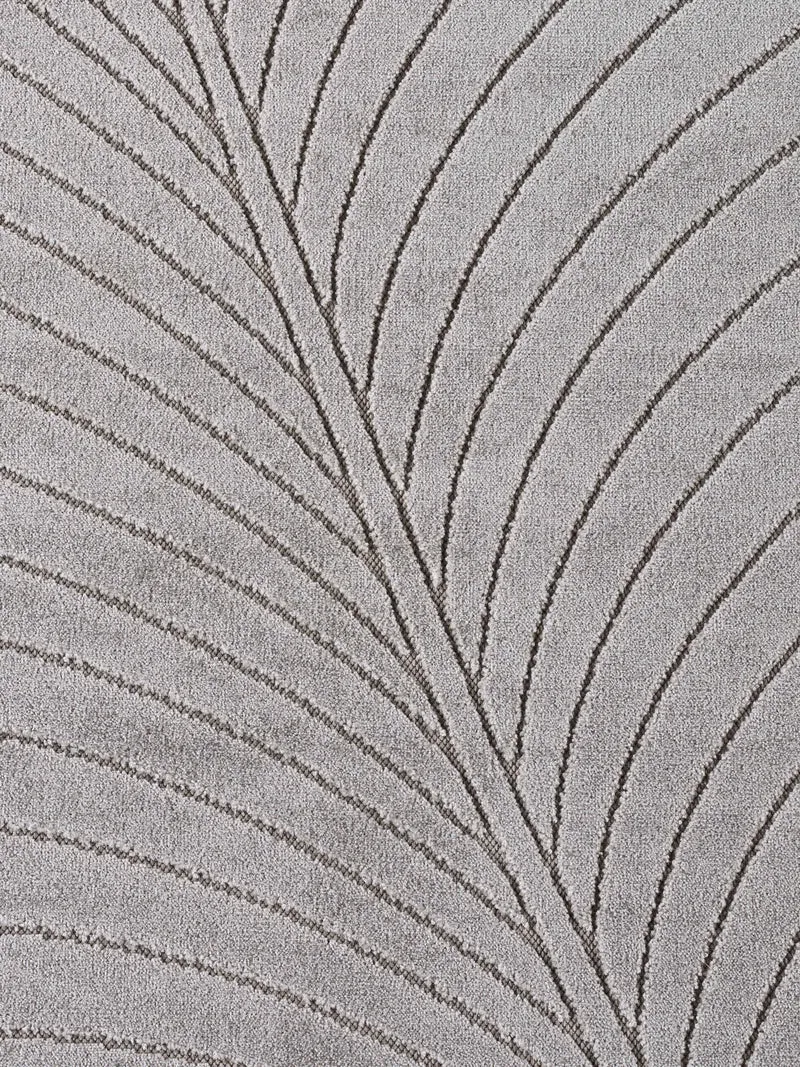 Kurzflor-Teppich mit Blattmuster – Schwer & Windstabil | 1.450 g/m² wetterfest