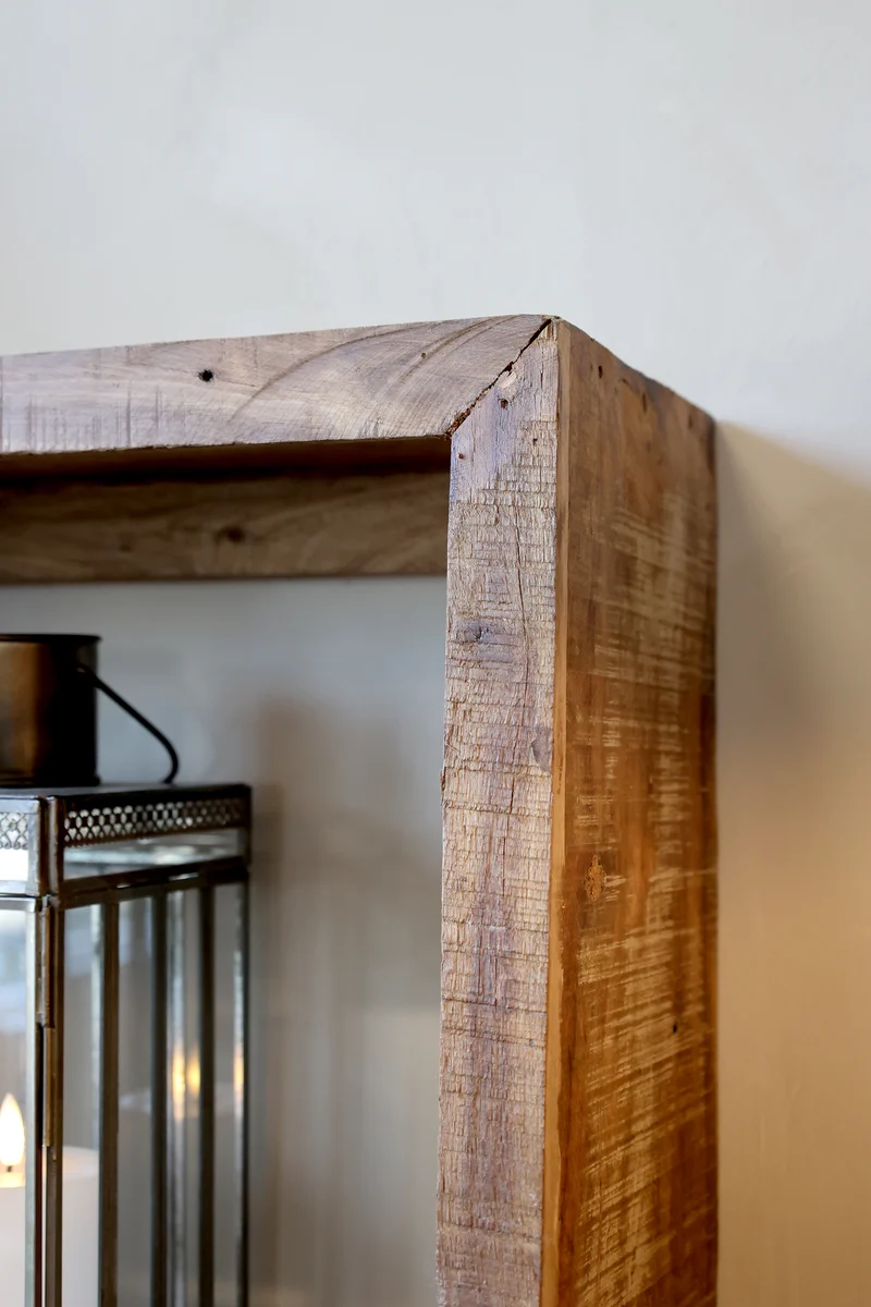 Chic Antique Grimaud Regal mit 6 Fächern aus Recyclingholz Natur