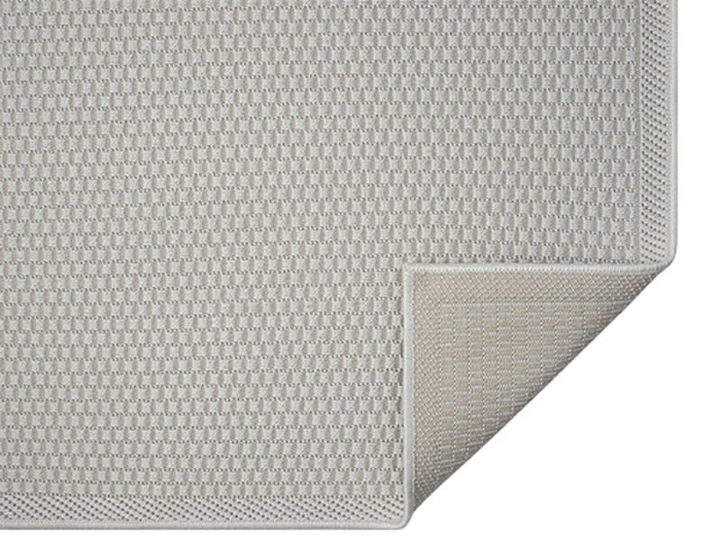 Flachgewebe-Teppich Uni Sisaloptik - Polypropylen, 4 mm Gesamthöhe