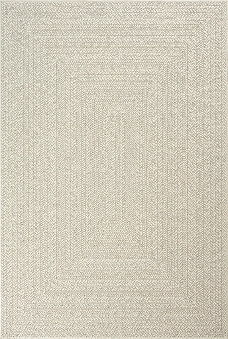 Flachgewebe-Teppich Sisaloptik-Bordüren - Polypropylen, 4 mm Gesamthöhe