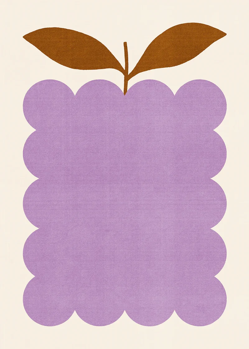 Paper Collective 'Lilac Berry' Art Print