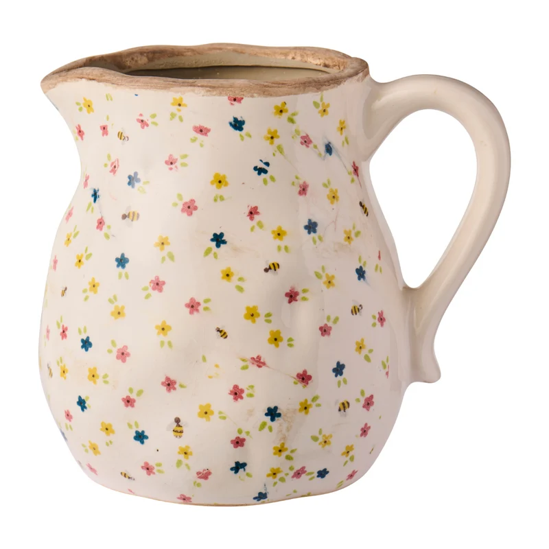 Ib Laursen Vase mit Henkel petit fleur