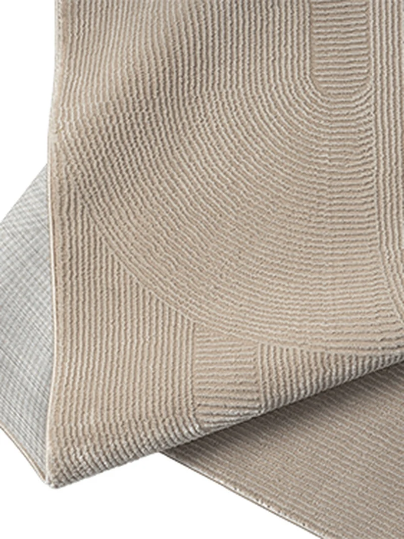 Kurzflor-Teppich Architektonische Säulen - Polyester, 13 mm Gesamthöhe