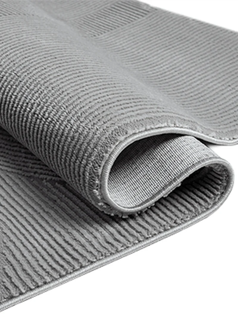 Kurzflor-Teppich Architektonische Säulen - Polyester, 13 mm Gesamthöhe