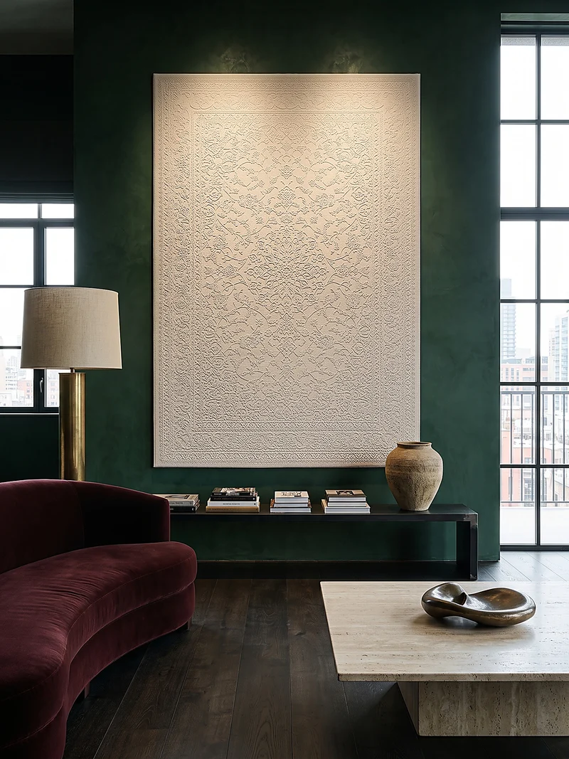 Kurzflor-Teppich dezent strukturiert - Polyester, 13 mm Gesamthöhe