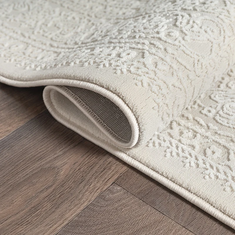 Kurzflor-Teppich dezent strukturiert - Polyester, 13 mm Gesamthöhe