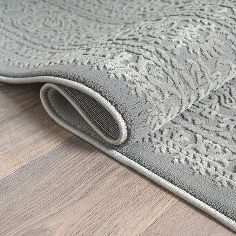 Kurzflor-Teppich dezent strukturiert - Polyester, 13 mm Gesamthöhe