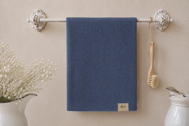 Ib Laursen Handtuch Mynte Cornflower