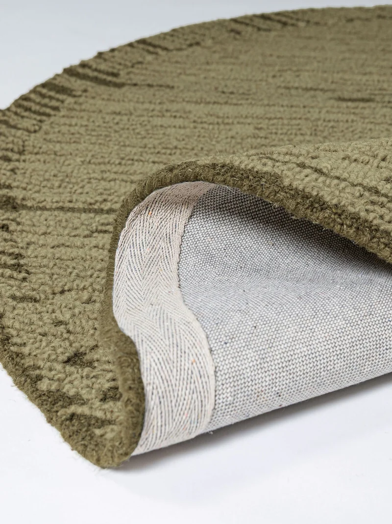 Wollteppich Bouclé-Struktur · handgetuftet · 12 mm Flor, 3.300 g/m²