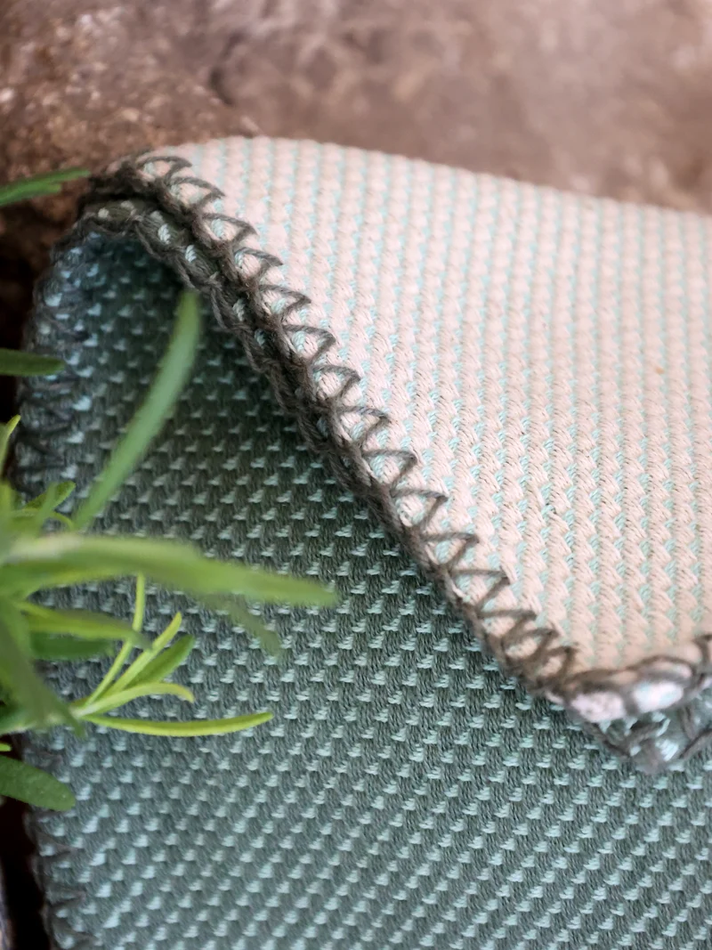 Chic Antique Aix Spültuch Verte & Olive jacquardgewebt