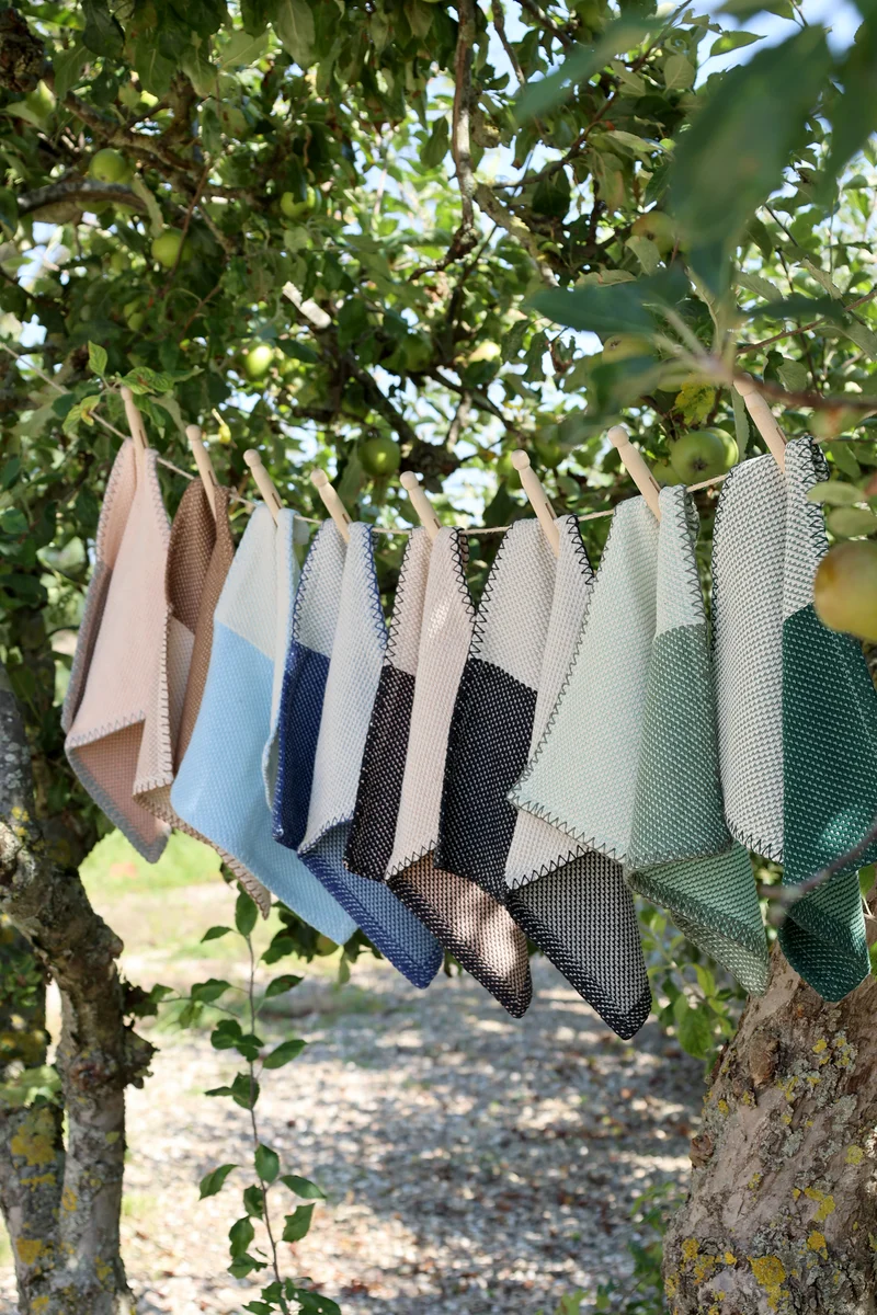 Chic Antique Aix Spültuch Verte & Olive jacquardgewebt