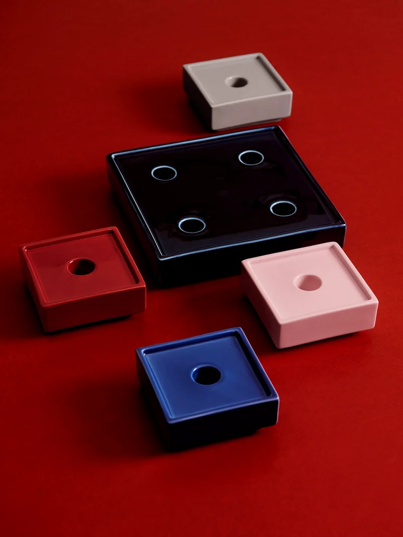 Hay Mattone Candleholders