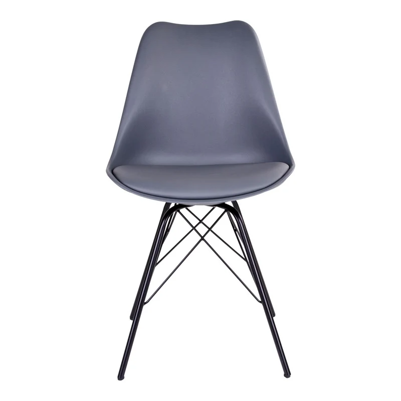 Klassiker Stuhl SCANDINAVIA (2er Set) grau