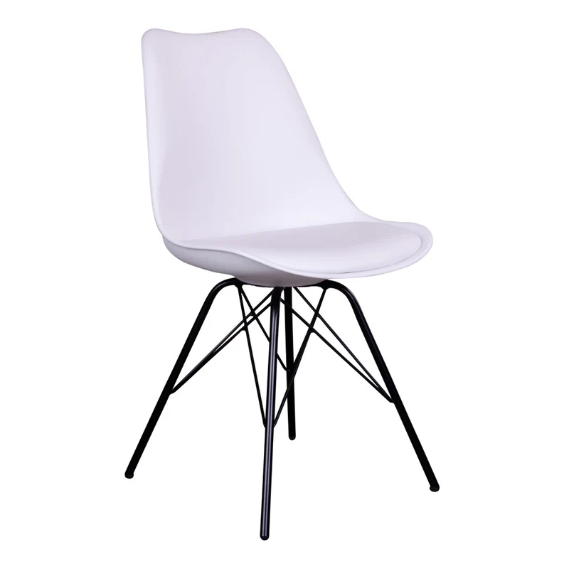 Klassiker Stuhl SCANDINAVIA (2er Set) weiss