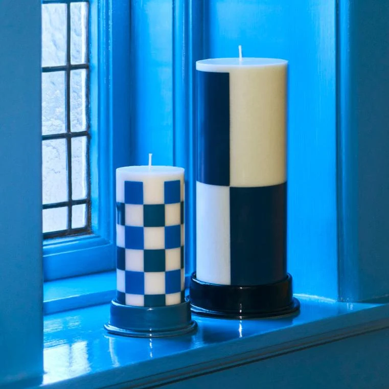 Hay Column Candles