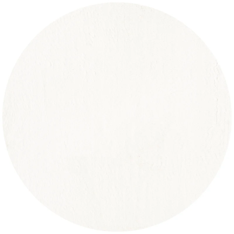 Kurzflor-Teppich Uni plüschig - Polyester, 14 mm Gesamthöhe
