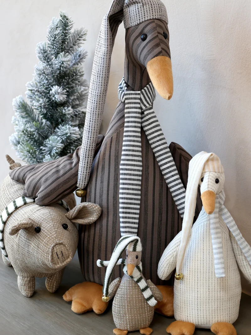 Chic Antique Gustav Gans – dekorative Figur im Landhausstil